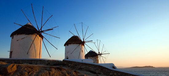Windmills of Mykonos 