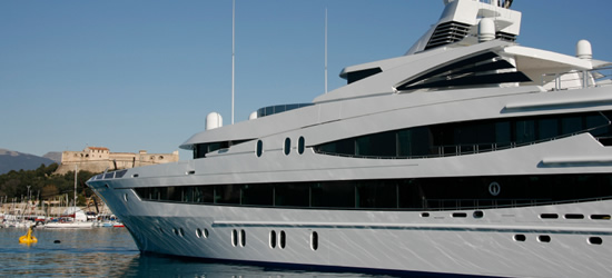 Mega Yacht of Antibes