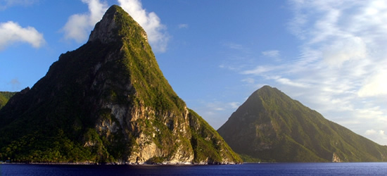 Pitons Mountains, St Lucia