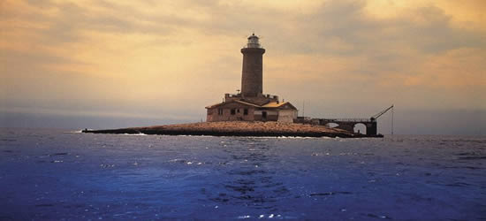 One of the Kornati Islands Lighthouses