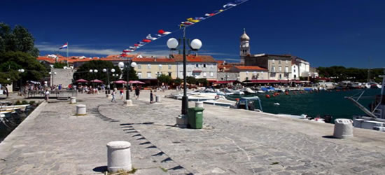 Krk Harbour Waterfront