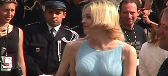 Sharon Stone at Cannes