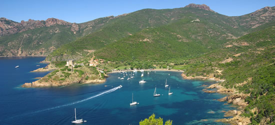 Girolata Bay, Corsica