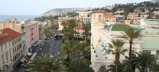 Elevated view of San Remo