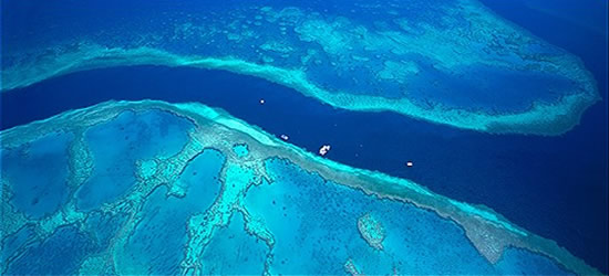 Entrance to the Great Barrier Reef