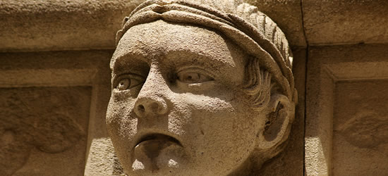 Face's of St Jacob's Cathedral, Sibenik