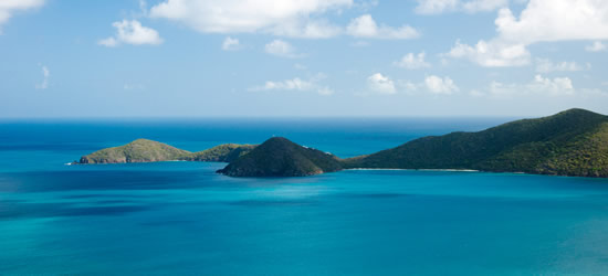 Seascape of Tortola, BVI