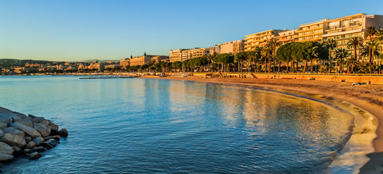 The Bay of Cannes, South of France