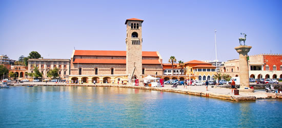 Mandraki Harbour, Rhodes