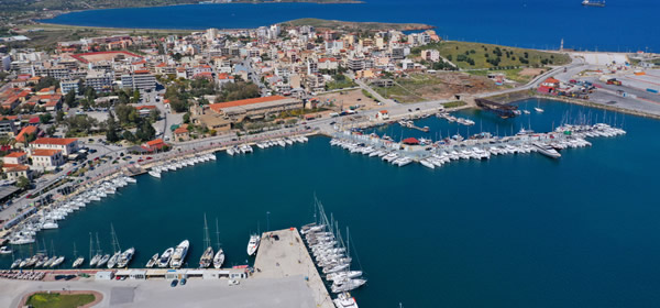 Aerial Photo of the Port of Lavrio, South Attica