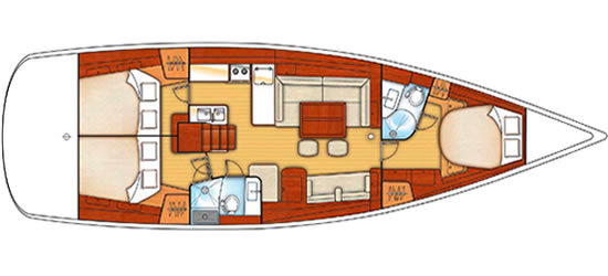 Beneteau Oceanis 50 Inter Yacht Charter