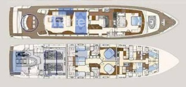 M/Y Ferretti 34 Meter M/Y Ferretti 34 Meter