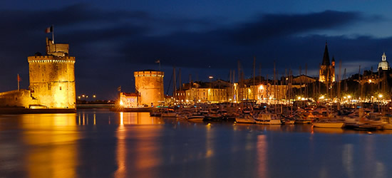 Night Photo of La Rochelle