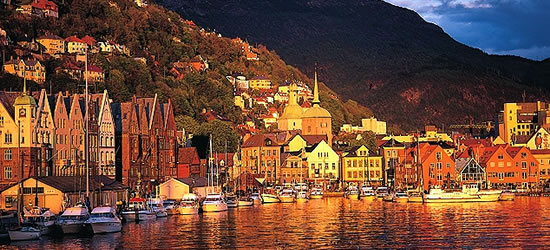 Sunset at Bergen