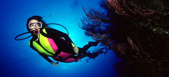 Female Diver, Fiji