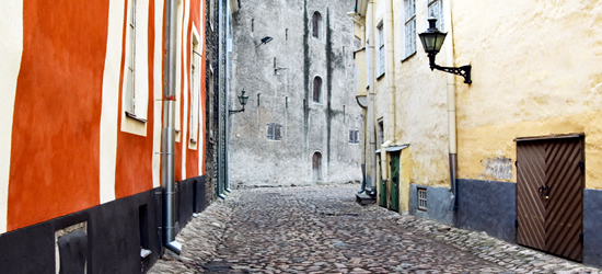 Old Streets of Tallinn, Estonia