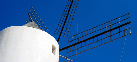 Windmills of Ibiza