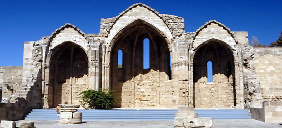 Gothic Ruins, Rhodes