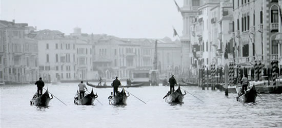 Gondoliers of Venice