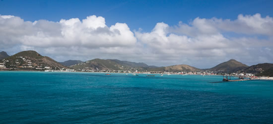 Seascape of Guadeloupe