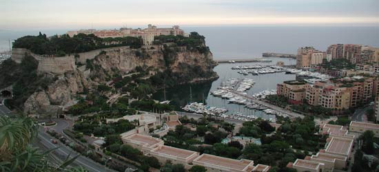 Aerial Shot of Monaco