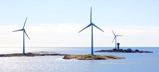 Wind Generators of the Aland Islands