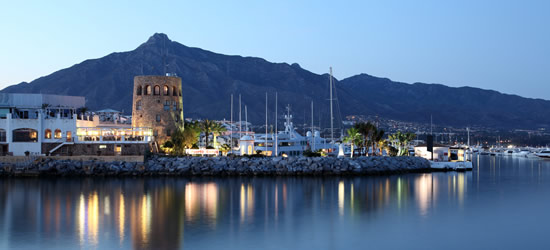 Entrance to Puerto Banus