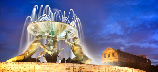 Triton Fountain, Valletta, Malta