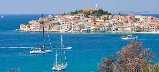 Yachts at Anchor, Primosten