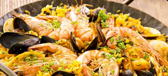 Seafood Paella, Valencia