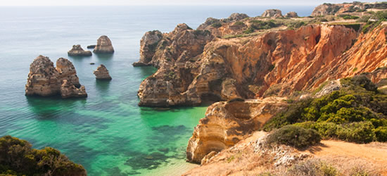 The spectacular Coast of the Algarve