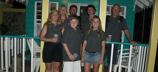 Linda Koykka & Family, US - Caribbean, February 2007
